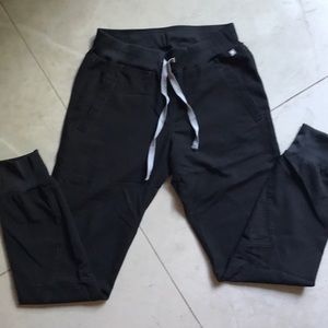 Figs black jogger scrub pants